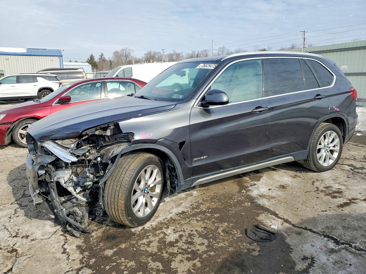 2018 BMW X5 xDrive35i, VIN 5UXKR0C53J0X96894 — Front end