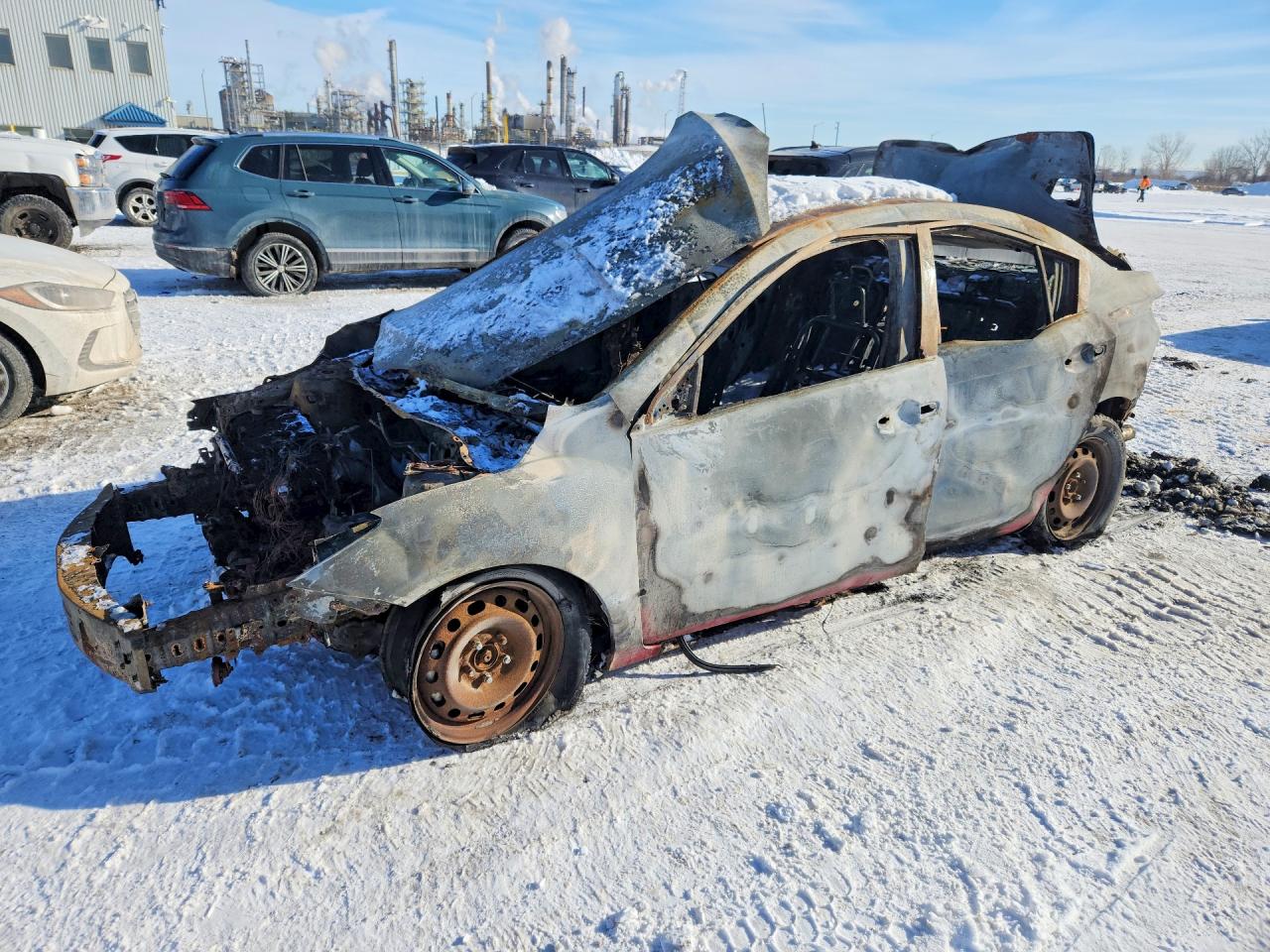 2010 Mazda 3 S Sport, VIN JM1BL1S53A1221084 — Burn