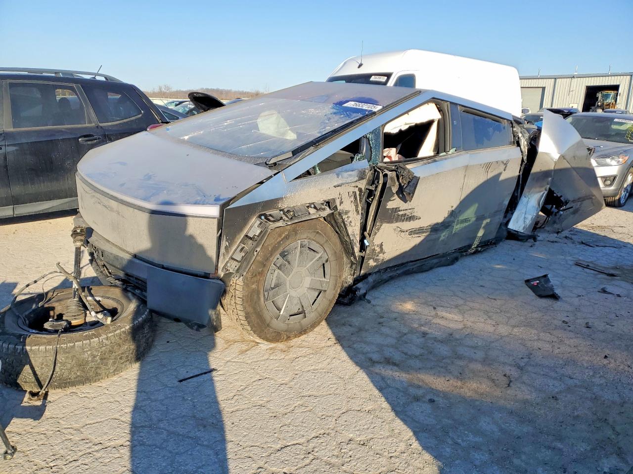 2025 Tesla Cybertruck, VIN 7G2CEHED1SA064295 — All over