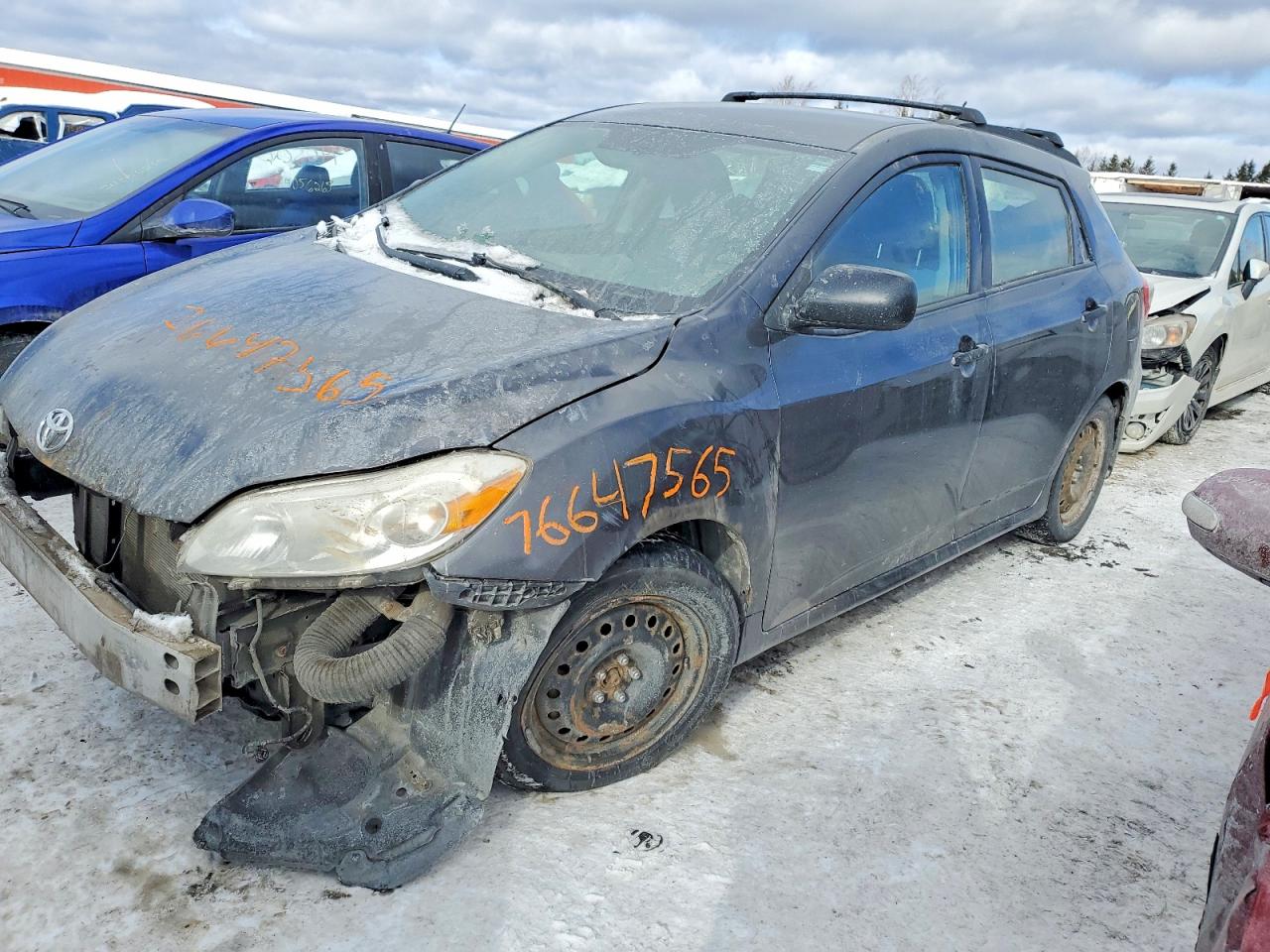 2012 Toyota Matrix L, VIN 2T1KU4EE6CC866594 — Front end