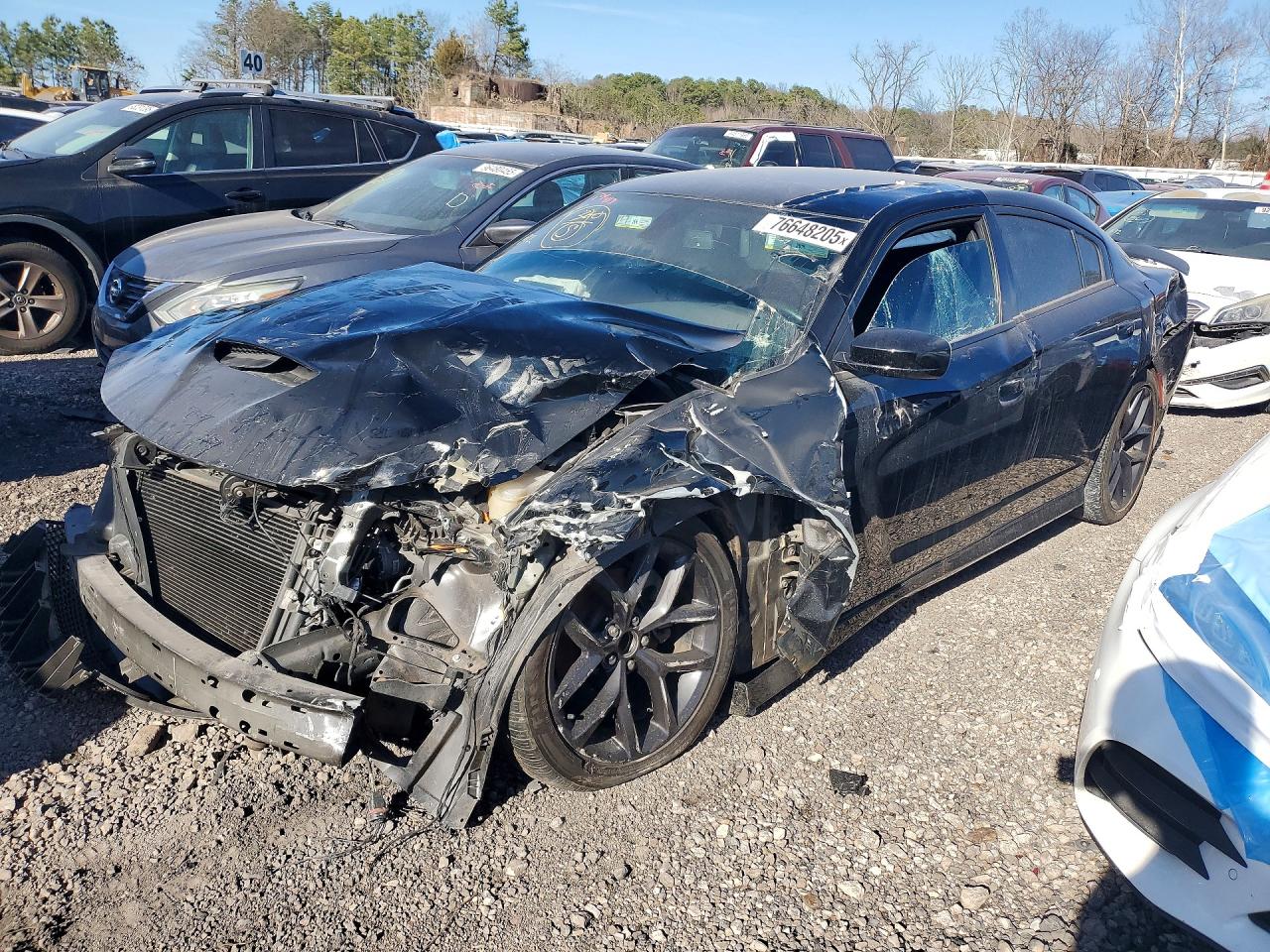 2021 Dodge Charger GT, VIN 2C3CDXHG2MH656072 — Перед