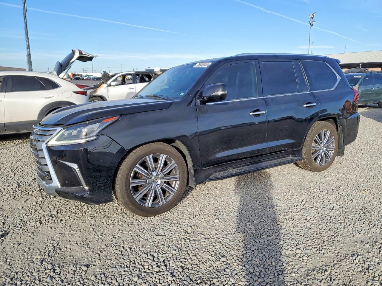 2017 Lexus LX 570, VIN JTJHY7AX1H4228252 — Front end