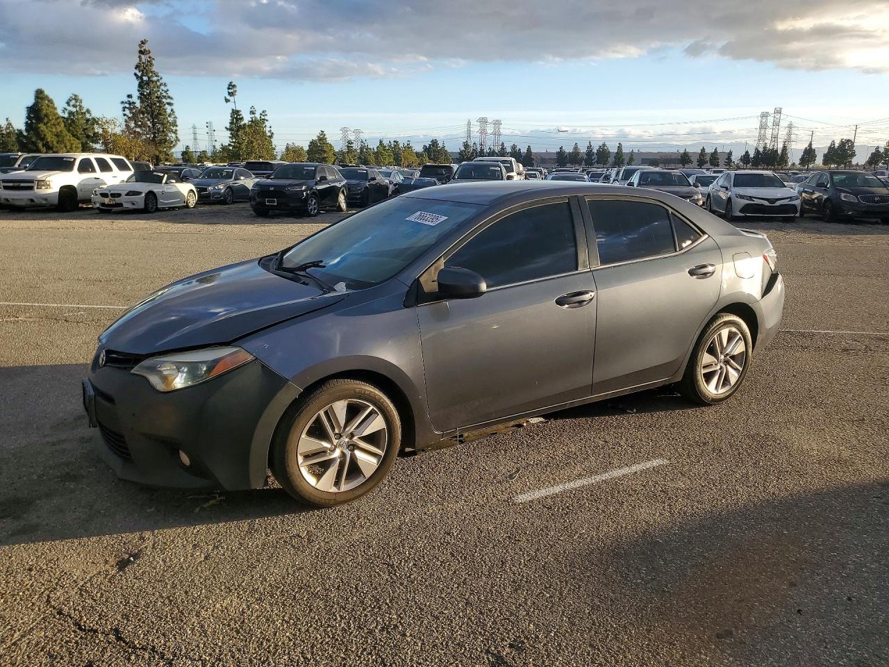 2014 Toyota Corolla LE Eco Plus, VIN 5YFBPRHE1EP006265 — Rear end