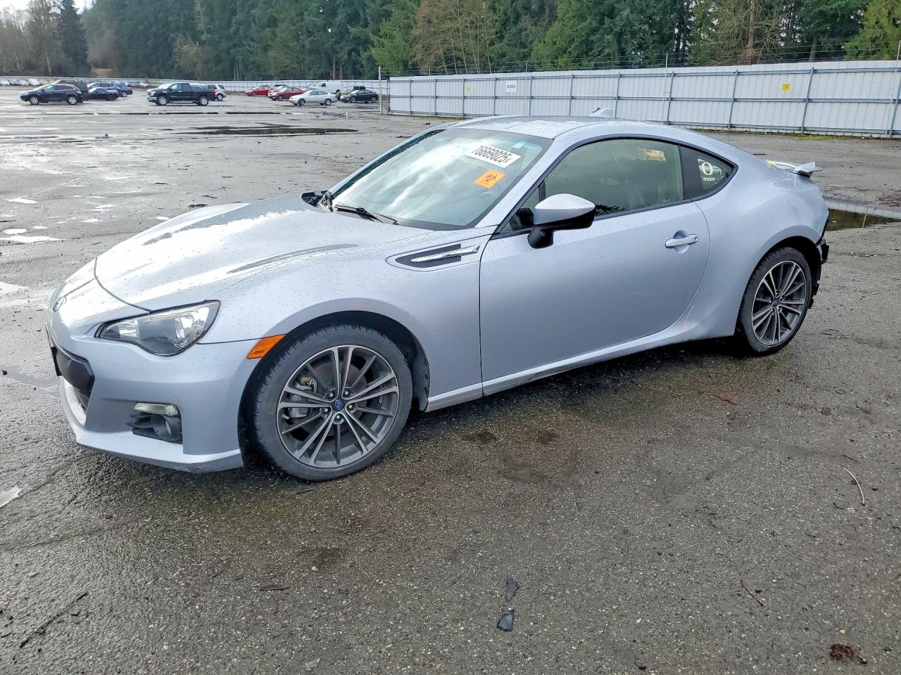 2015 Subaru BRZ Limited, VIN JF1ZCAC19F9603533 — Rear end