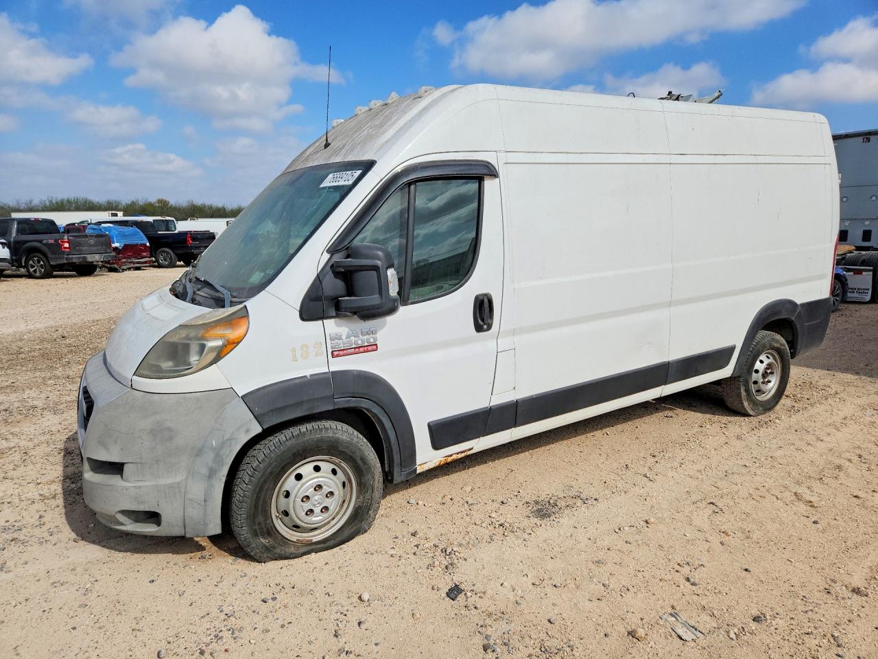 2019 Ram ProMaster Cargo, VIN 3C6TRVDG1KE525867 — Prior damage history