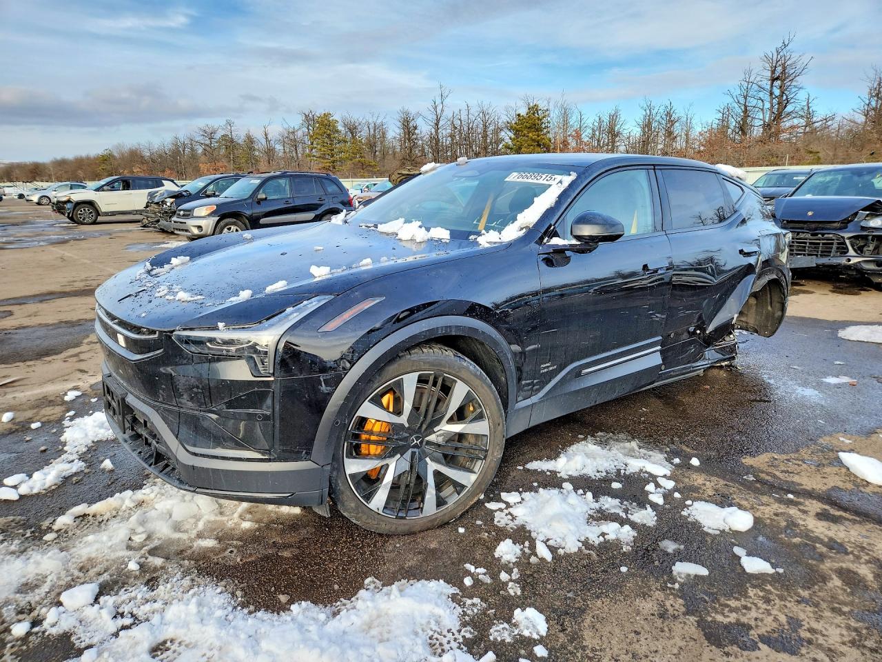 2025 Polestar 3 Performance Launch Edition, VIN 7SYEE3YB5SG027292 — Rear end