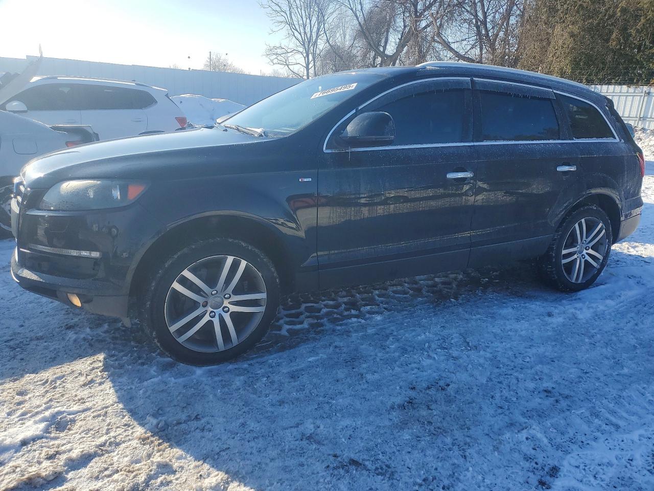2008 Audi Q7, VIN WA1BY64L78D050336 — Зад