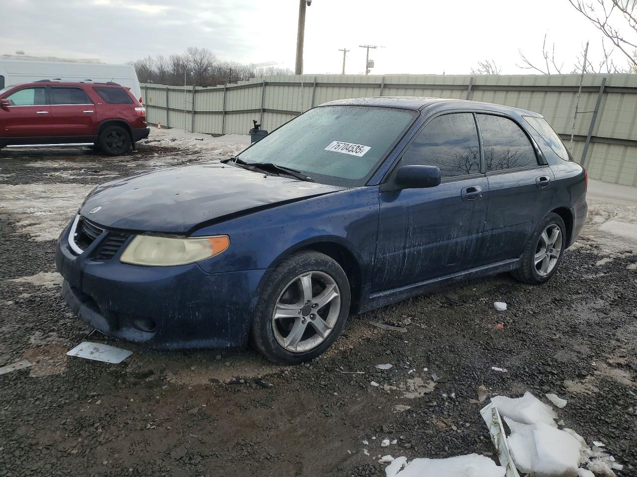 2005 Saab 9-2X Linear, VIN JF4GG61635H057374 — По всему кузову