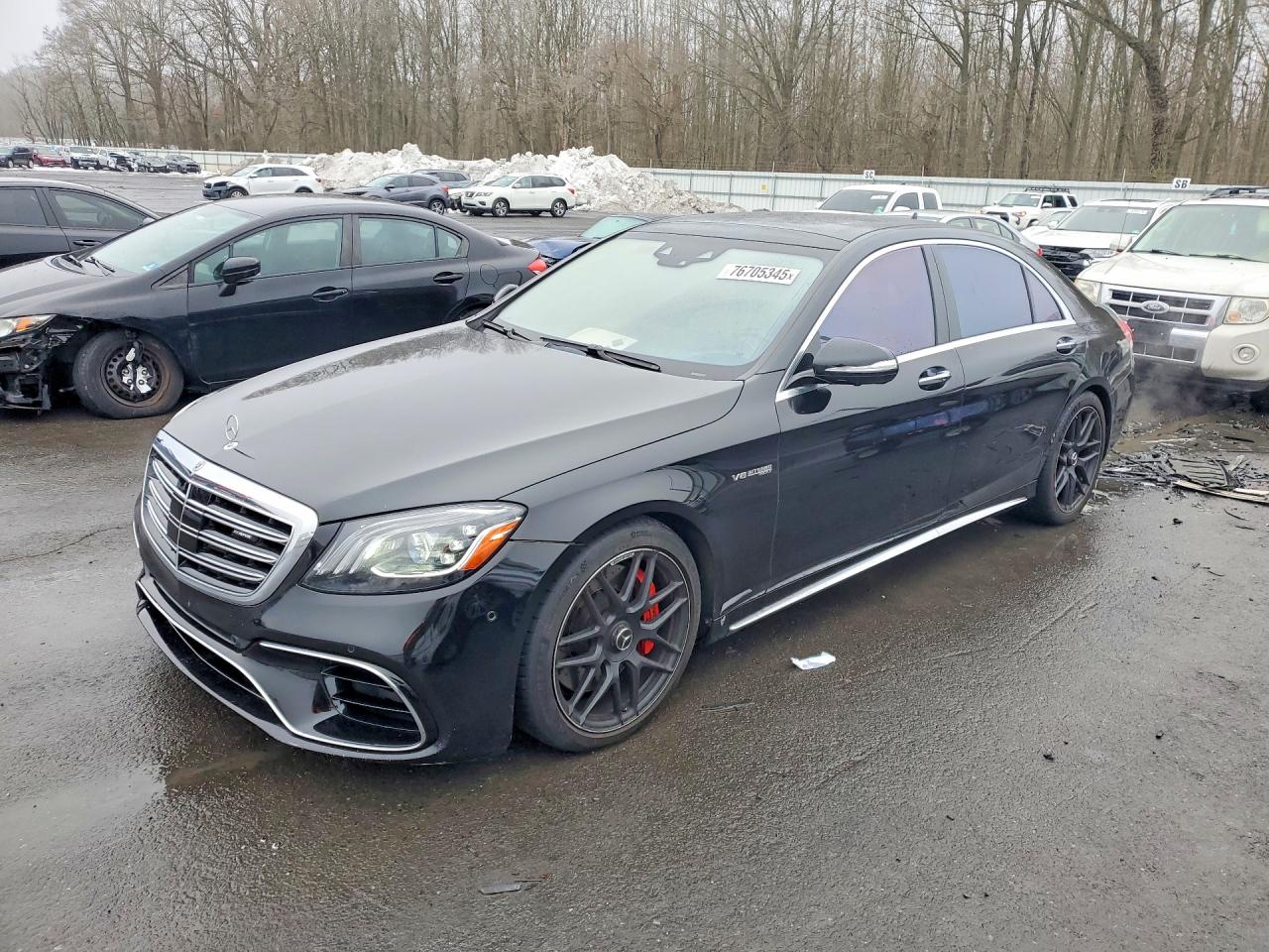 2019 Mercedes-Benz S 63 AMG, VIN WDDUG8JB4KA447140 — Normal wear