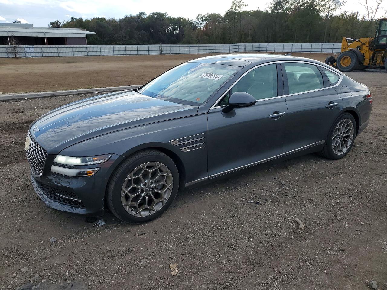 2021 Genesis G80 2.5T, VIN KMTGB4SC5MU045913 — Burn