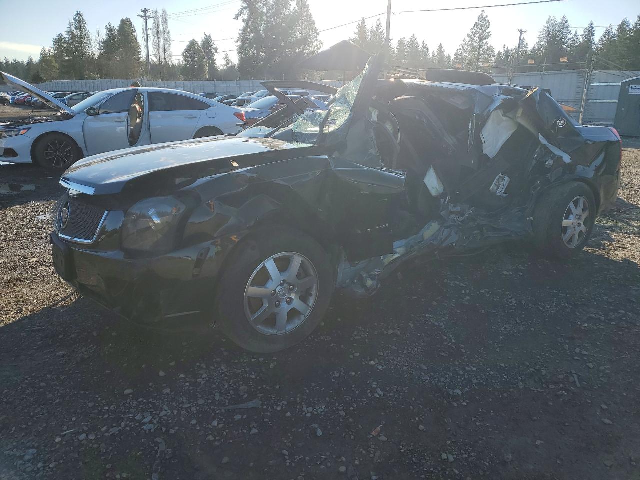 2005 Cadillac CTS, VIN 1G6DP567350212092 — По всему кузову