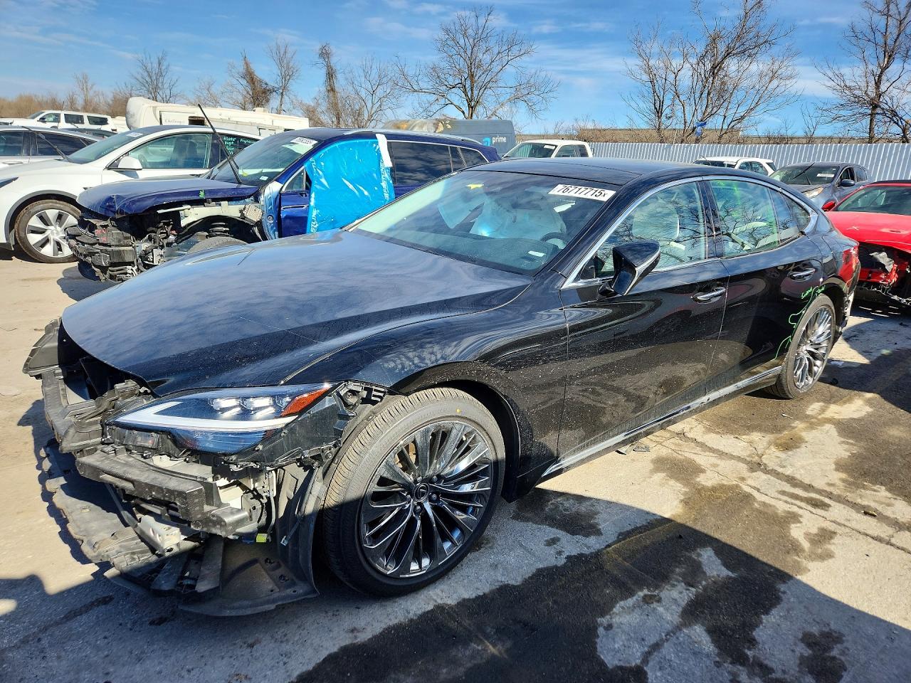 2021 Lexus LS 500, VIN JTHD51GF1M5008943 — Фото с аукциона
