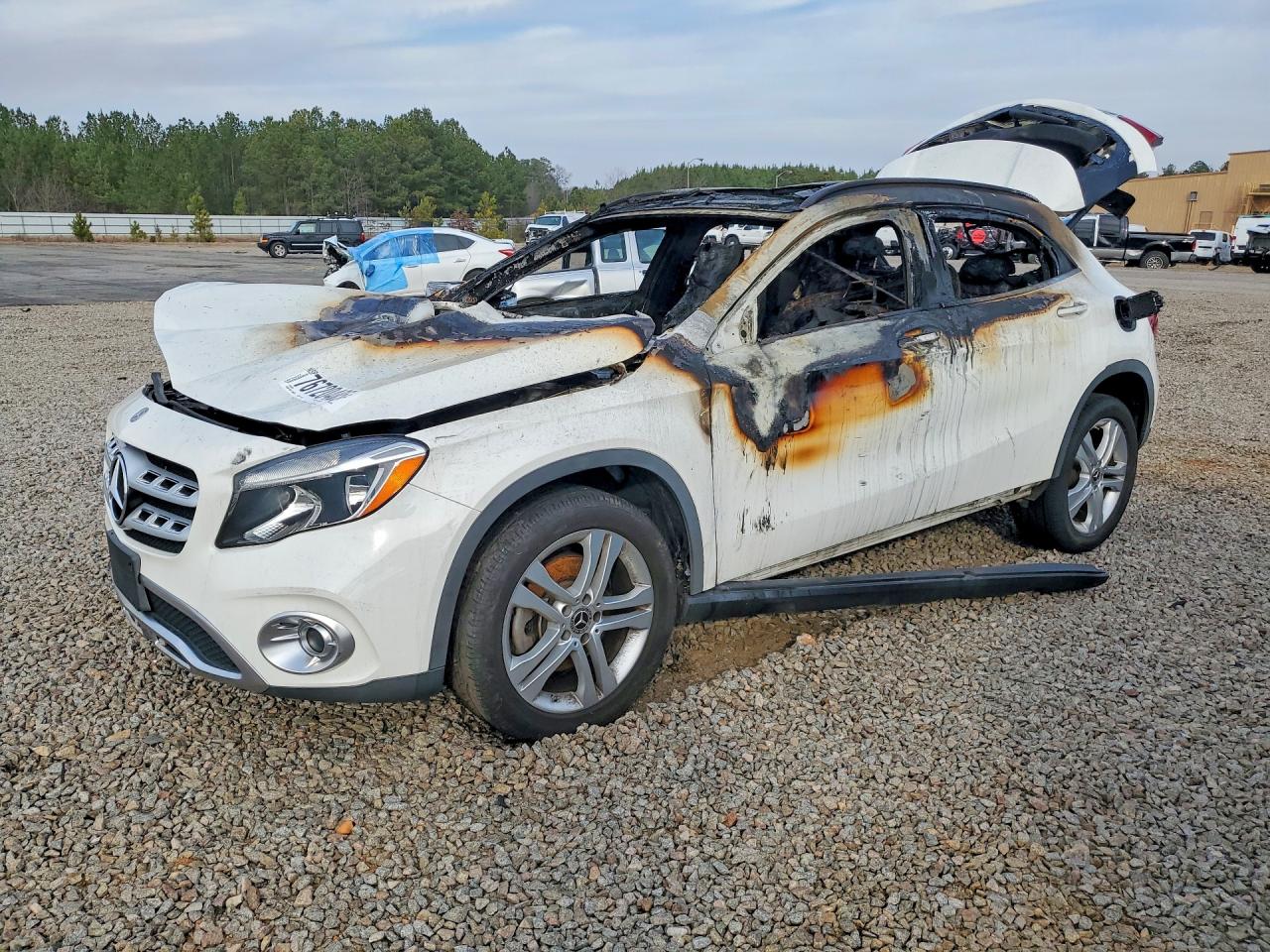 2020 Mercedes-Benz GLA 250, VIN WDCTG4GB8LU021726 — Burn