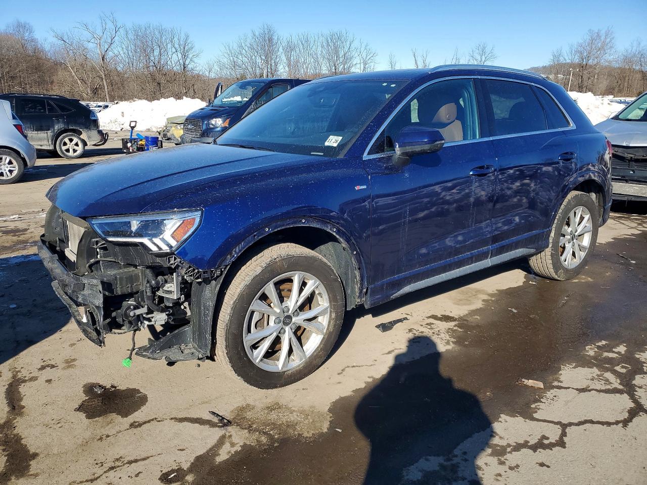2024 Audi Q3, VIN WA1DEDF34R1039560 — Перед