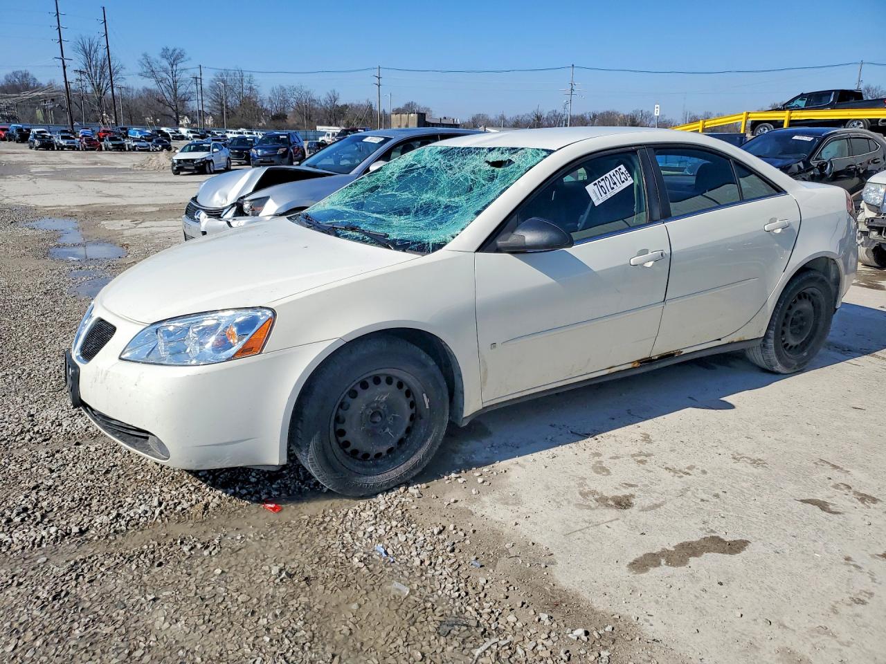 2007 Pontiac G6 1SV Value Leader, VIN 1G2ZF58B374128863 — Крыша