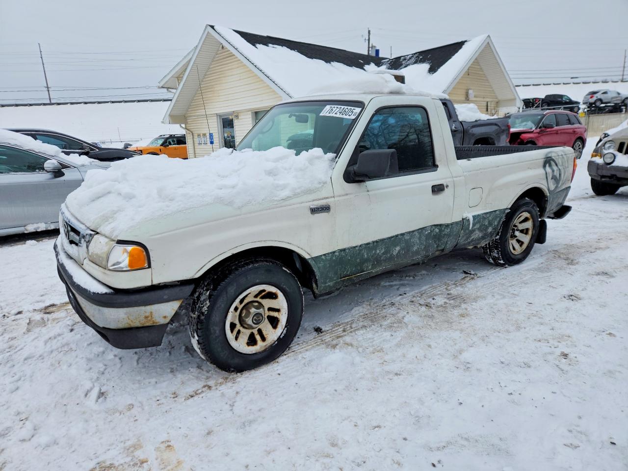 2007 Mazda B-Series, VIN 4F4YR12D17PM02312 — Зад