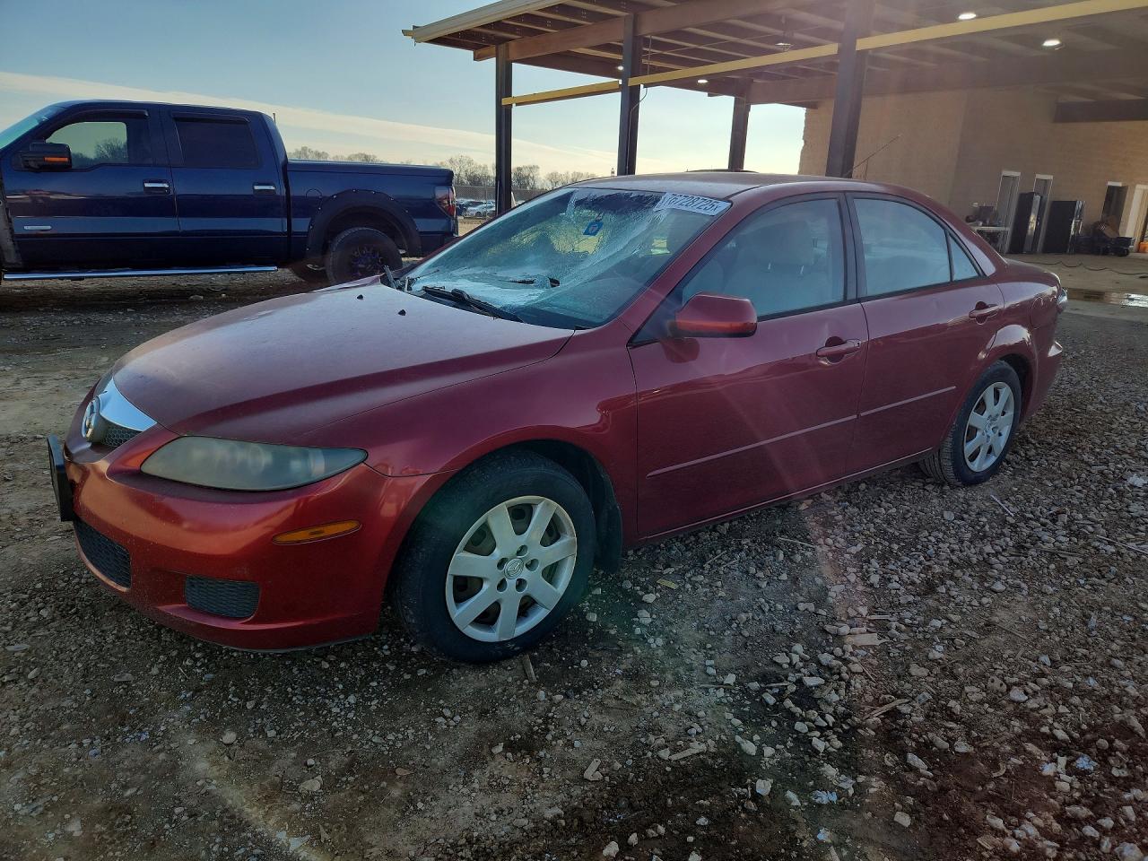 2006 Mazda 6 i, VIN 1YVFP80C465M66079 — Front end