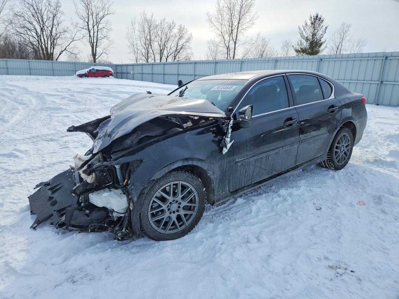 2014 Lexus GS 350, VIN JTHCE1BL9E5024964 — Front end