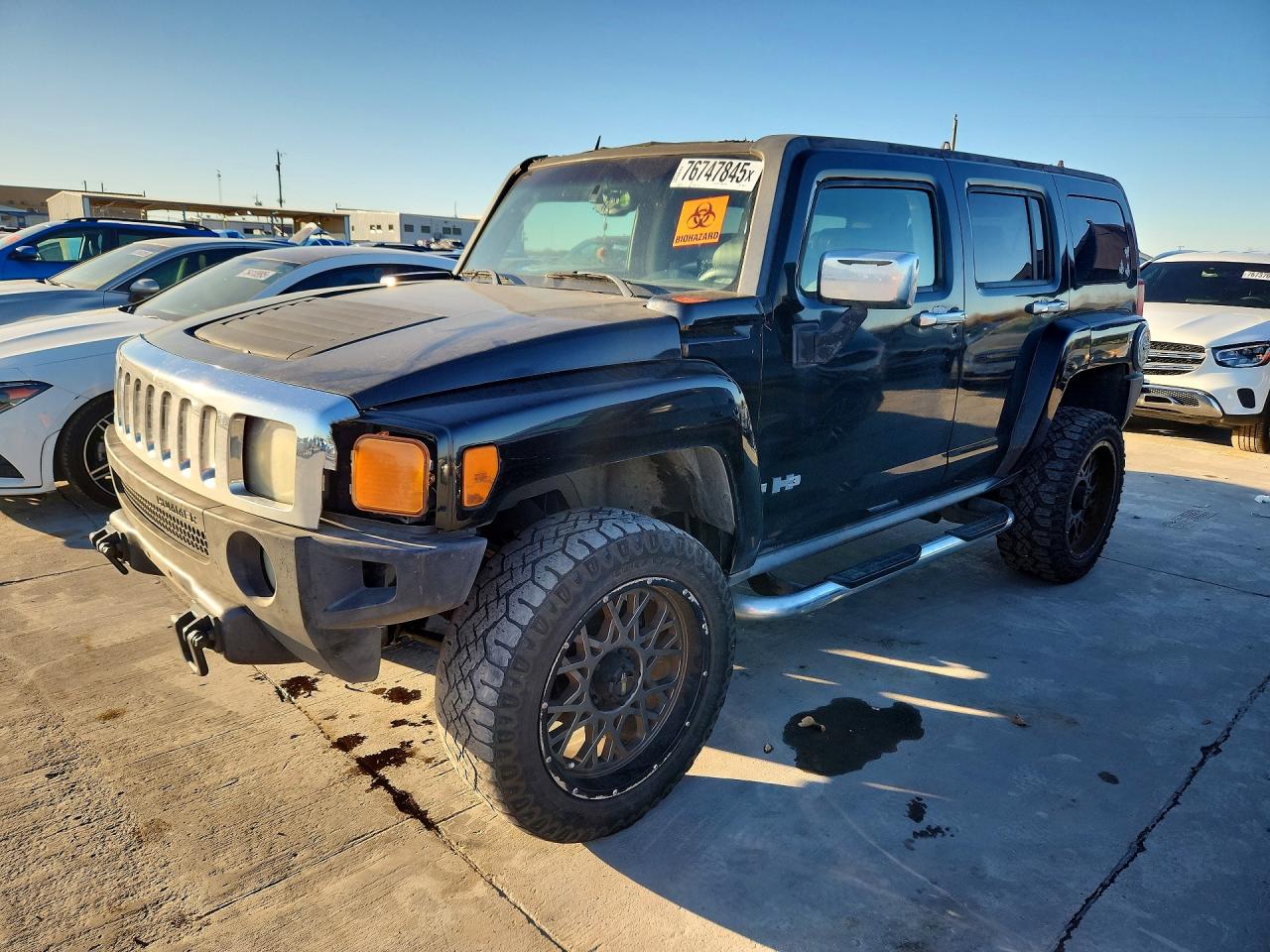 2006 Hummer H3, VIN 5GTDN136168134074 — Vandalism