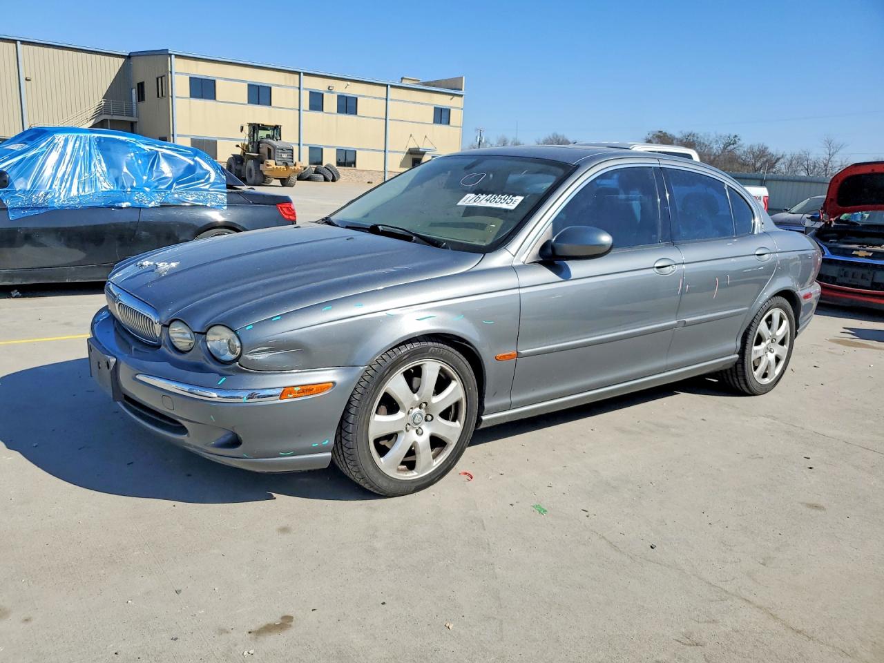 2005 Jaguar X-Type 3.0L, VIN SAJWA51C15WE23109 — Front end