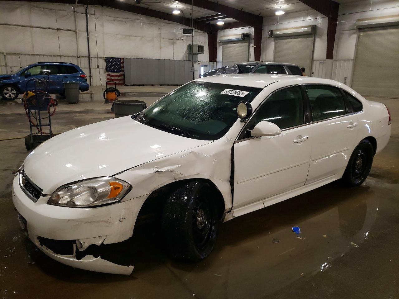 2013 Chevrolet Impala Police, VIN 2G1WD5E34D1265845 — Side