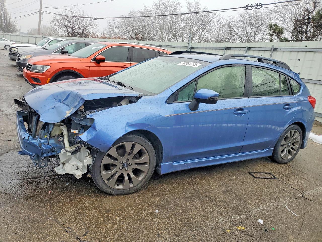 2015 Subaru Impreza Special Sports Premium, VIN JF1GPAT64FH235386 — Front end