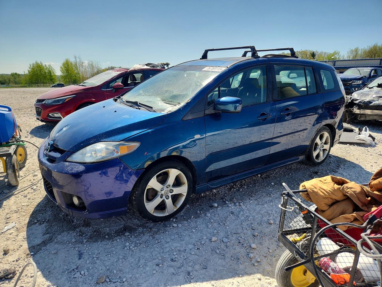 2006 Mazda 5 Sport, VIN JM1CR293560128691 — Front end