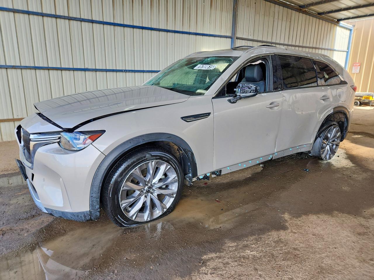 2025 Mazda CX-90 Premium Plus Package, VIN JM3KKEHD7S1209120 — Опрокидывание