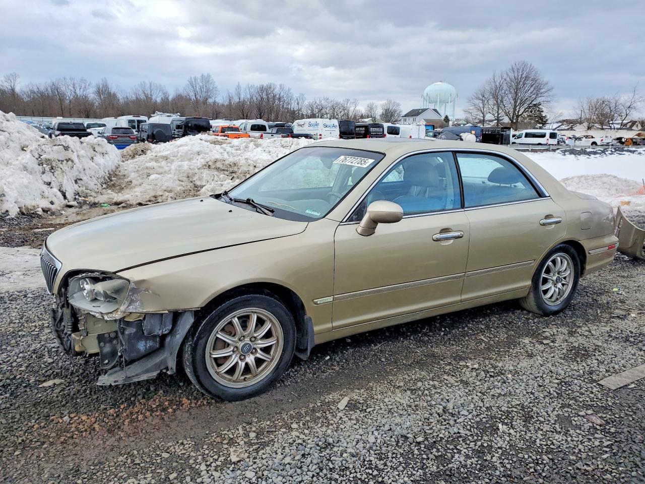 2003 Hyundai XG, VIN KMHFU45E33A263149 — Front end