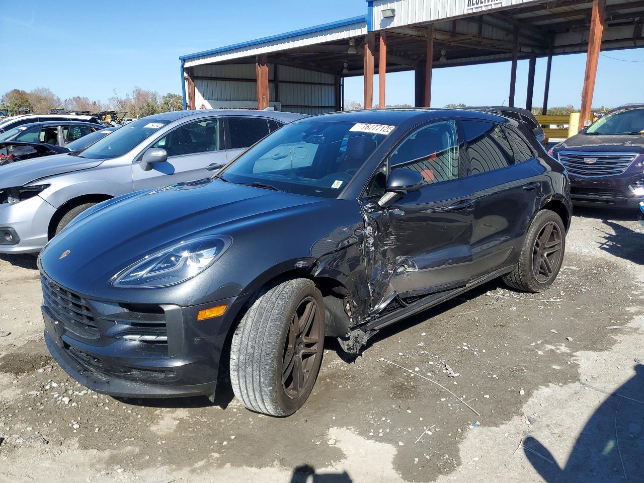 2021 Porsche Macan S, VIN WP1AB2A52MLB34421 — Side