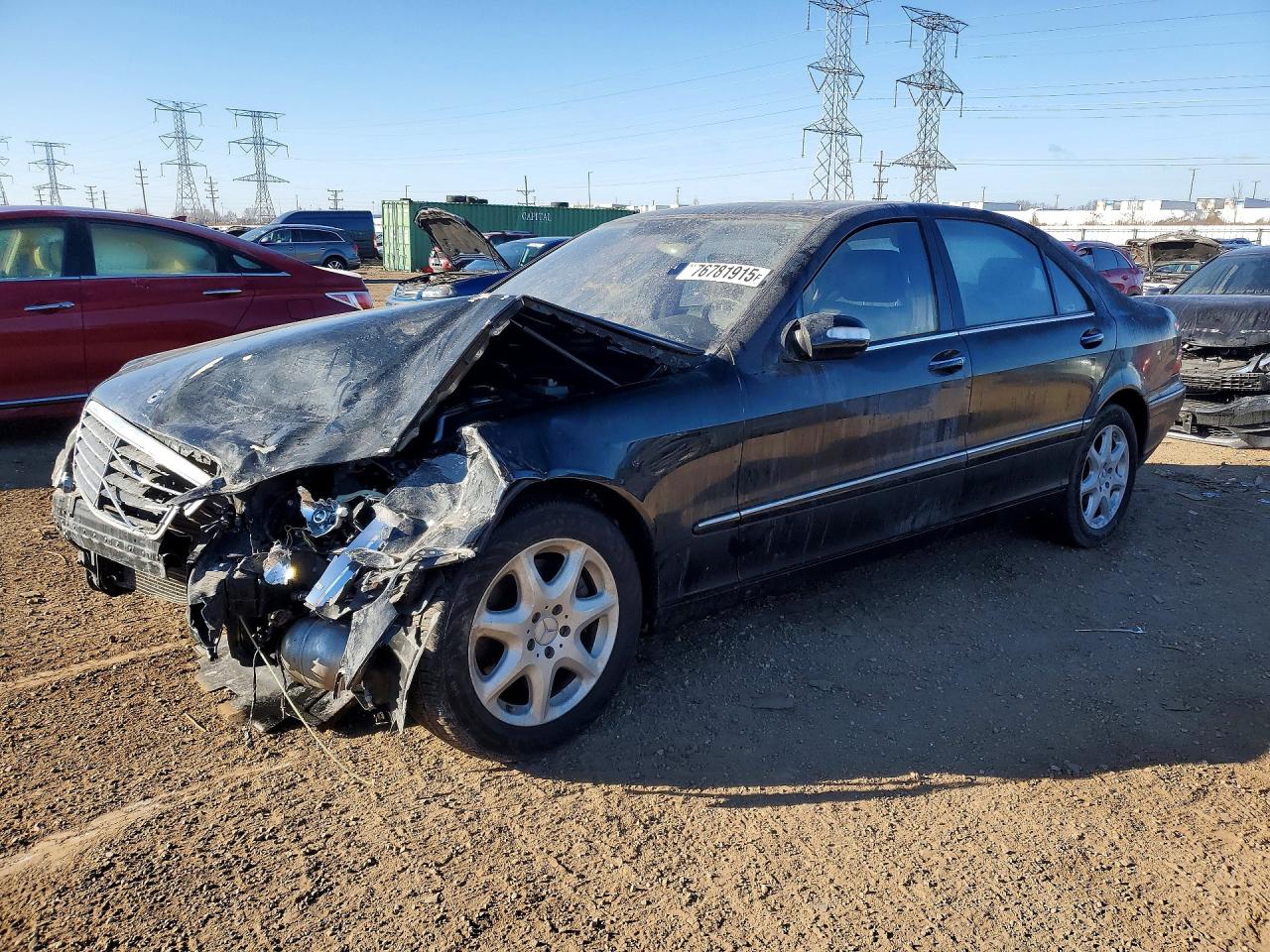 2006 Mercedes-Benz S 430, VIN WDBNG83J46A468366 — Front end