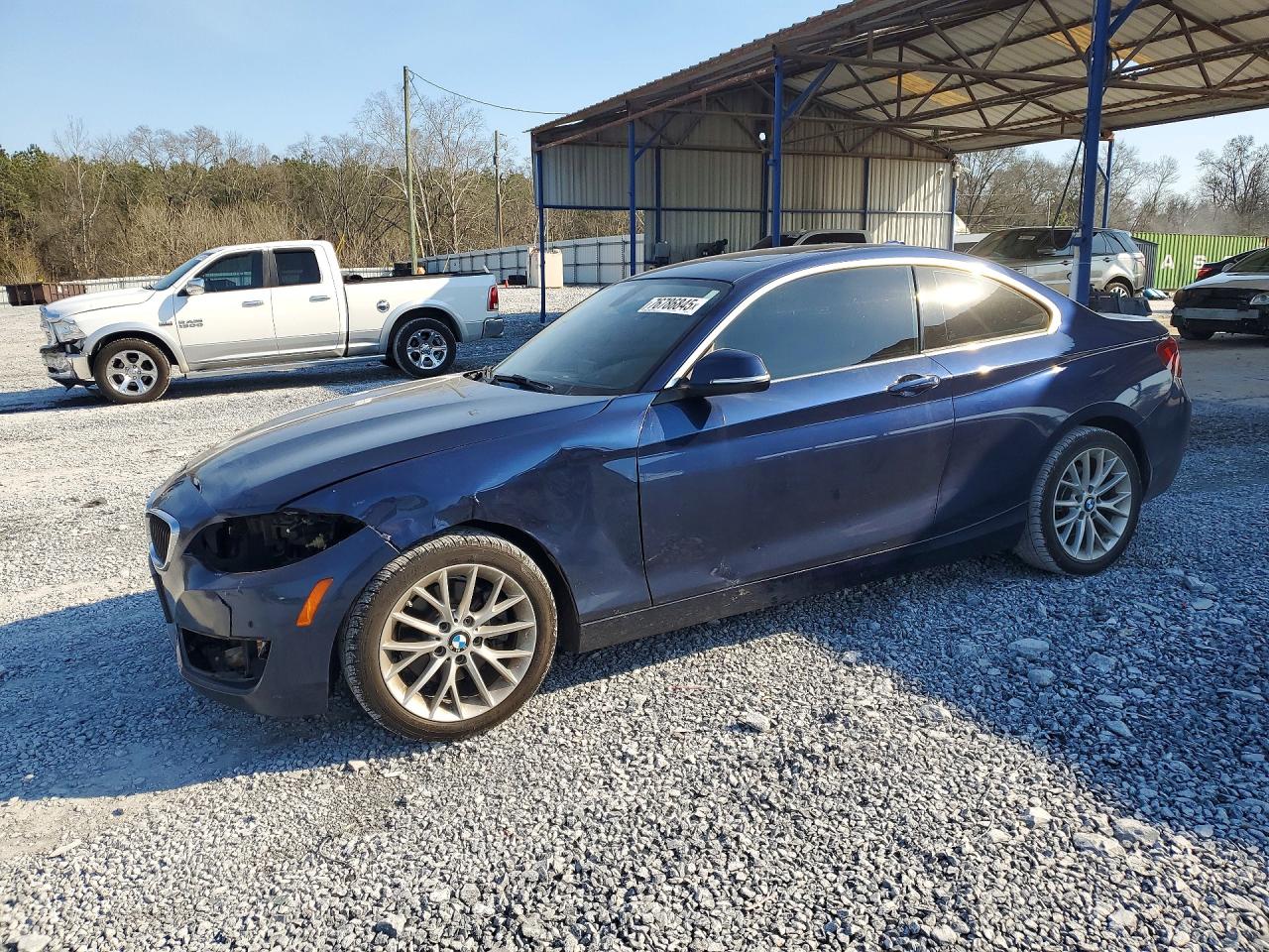 2015 BMW 2 Series 228i, VIN WBA1F9C58FV544141 — Front end