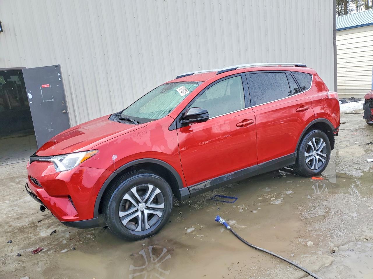 2017 Toyota RAV4 LE, VIN JTMBFREV1HJ117706 — Rear end