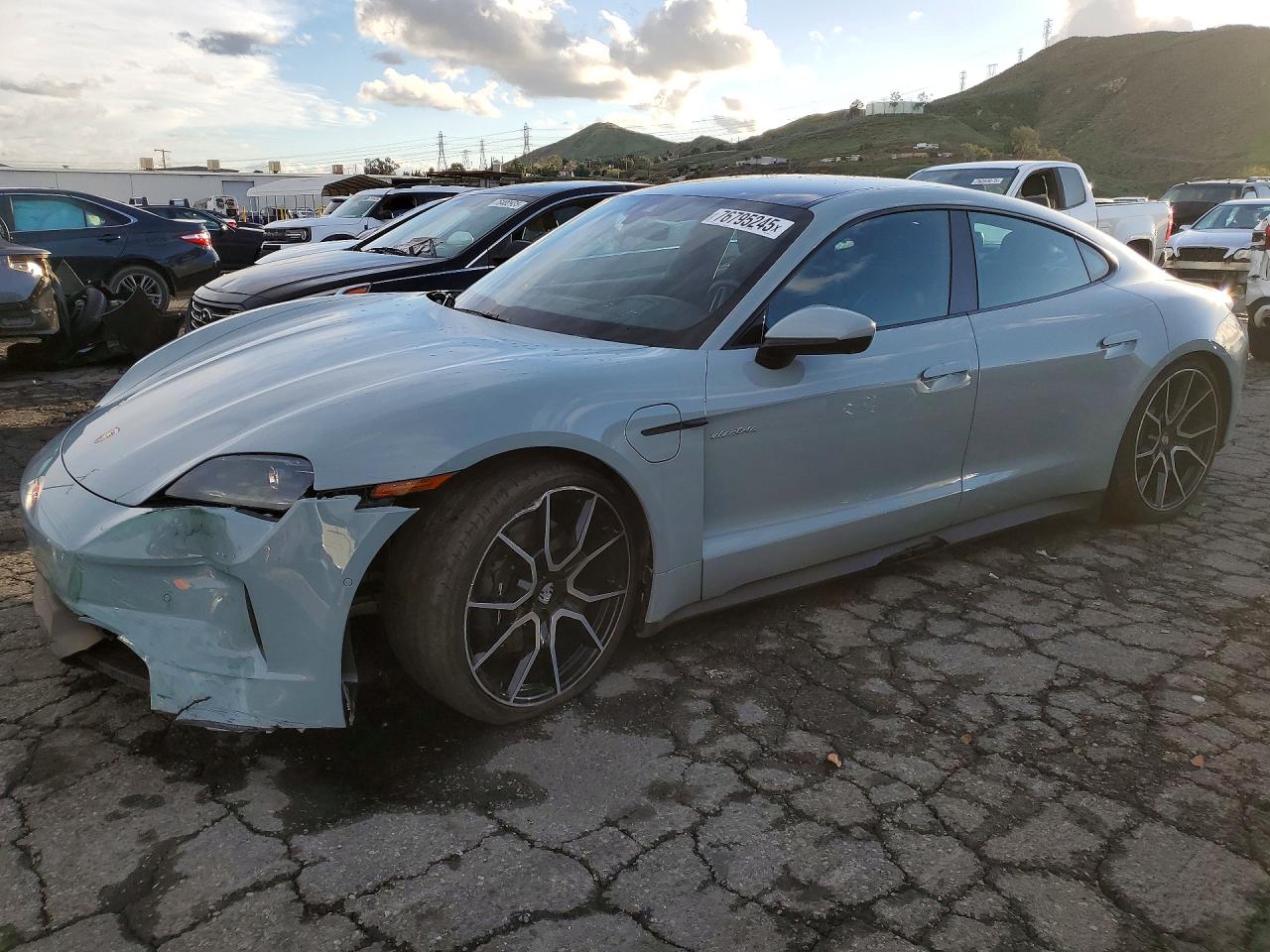 2025 Porsche Taycan, VIN WP0AA2Y15SSA09121 — Front end