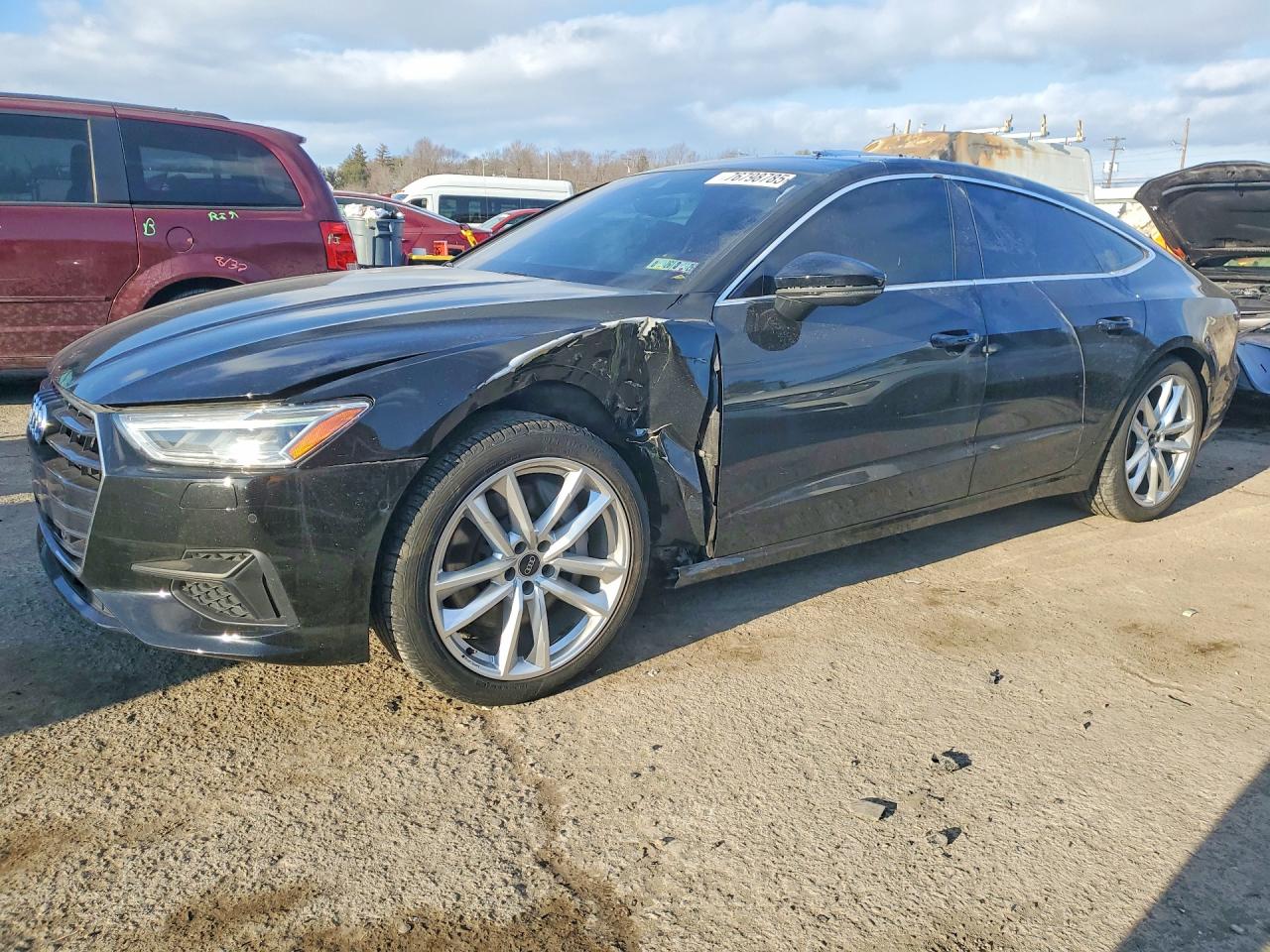 2021 Audi A7 Premium, VIN WAUP2AF22MN075442 — Front end