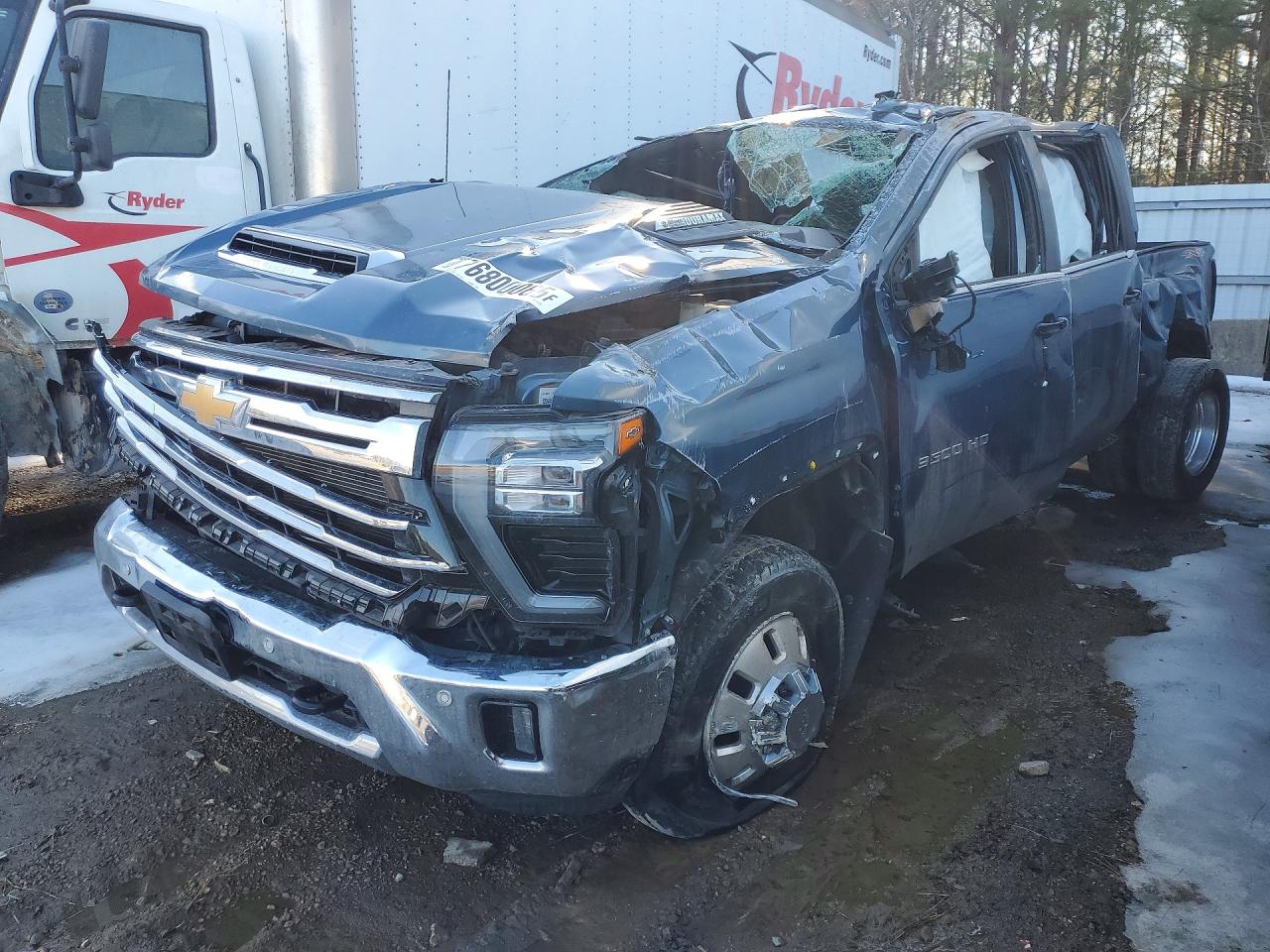 2024 Chevrolet Silverado 3500HD LTZ, VIN 1GC4YUEY8RF373796 — All over