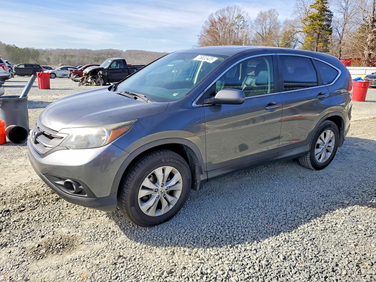 2012 Honda CR-V EX-L, VIN 2HKRM4H76CH114869 — Prior damage history
