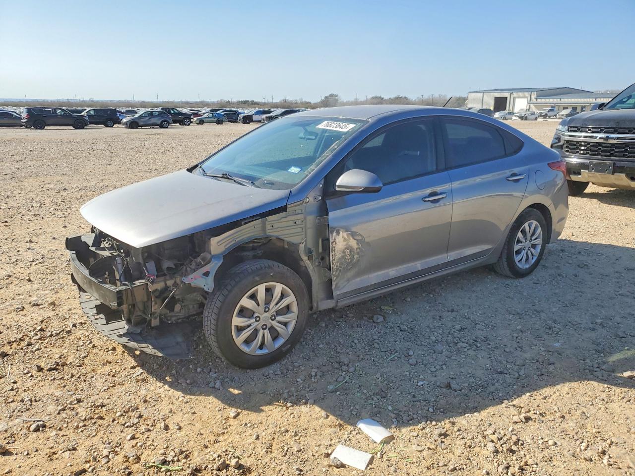 2022 Hyundai Accent SE, VIN 3KPC24A64NE186299 — Front end