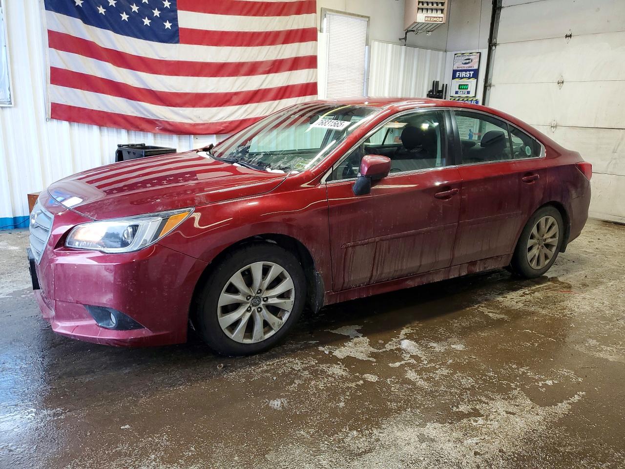2017 Subaru Legacy Premium, VIN 4S3BNAC67H3056477 — Front end