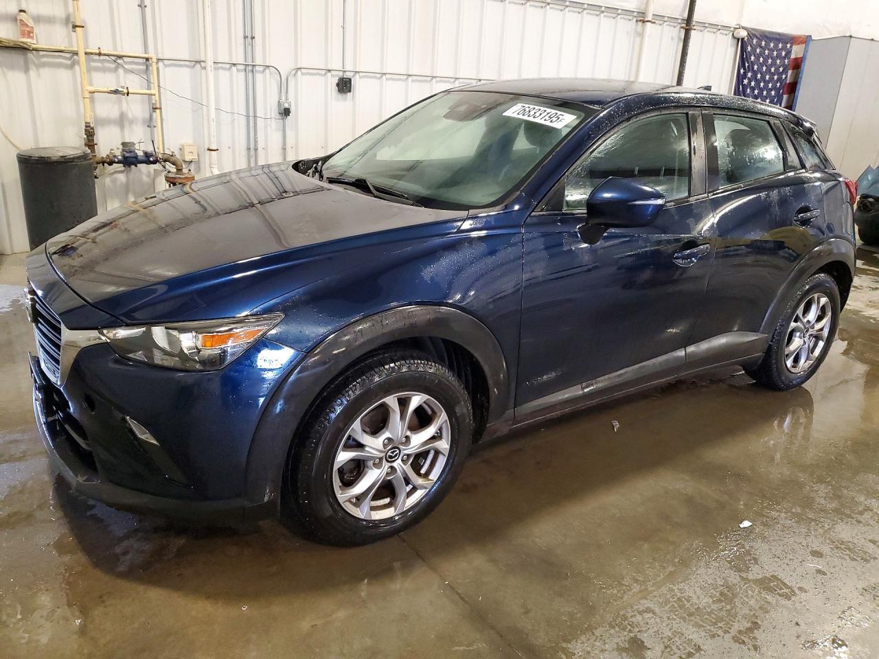 2019 Mazda CX-3 Sport, VIN JM1DKFB74K0401837 — Rear end