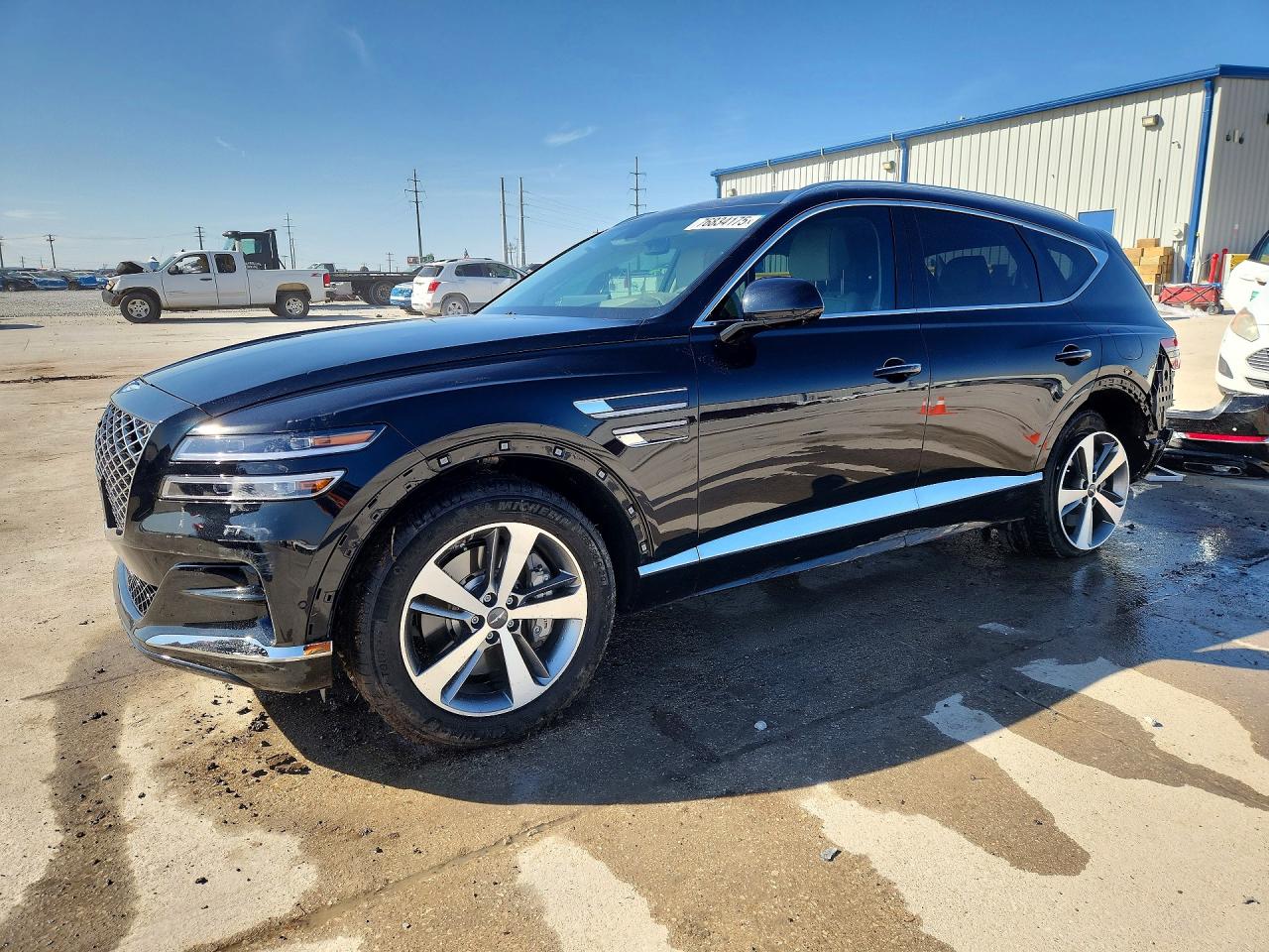 2021 Genesis GV80, VIN KMUHCESC1MU058127 — Side