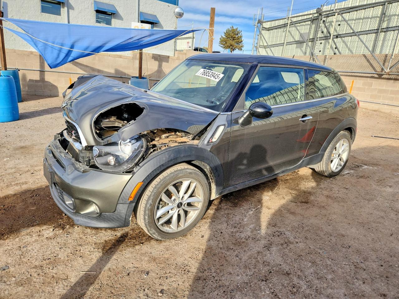 2013 MINI Paceman S, VIN WMWSS5C55DWN66517 — Front end