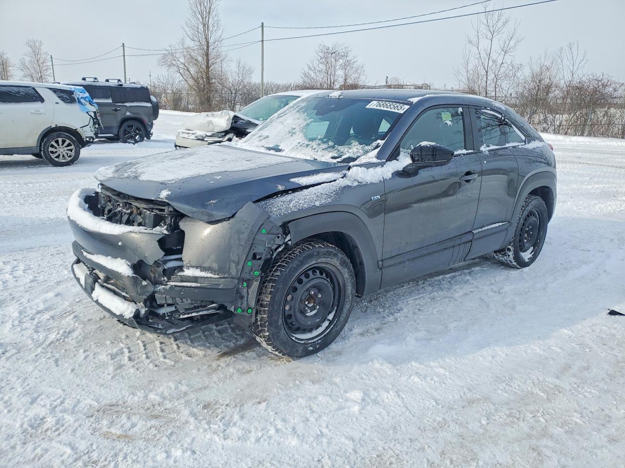 2023 Mazda MX-30, VIN JM1DRACB3P0200651 — Front end