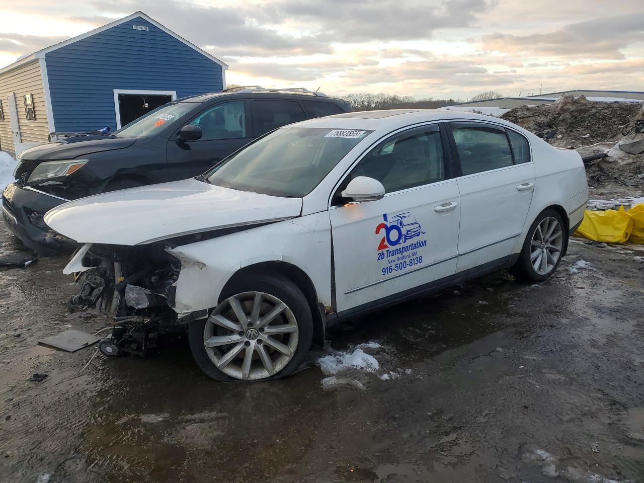 2008 Volkswagen Passat VR6, VIN WVWDU73CX8E165864 — Front end