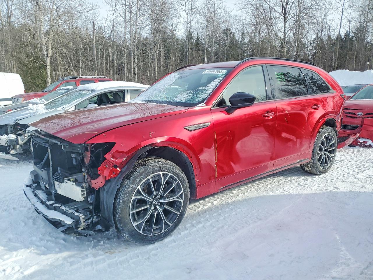 2025 Mazda CX-70 3.3 Turbo S Premium Plus Package, VIN JM3KJEHC9S1102628 — Front end