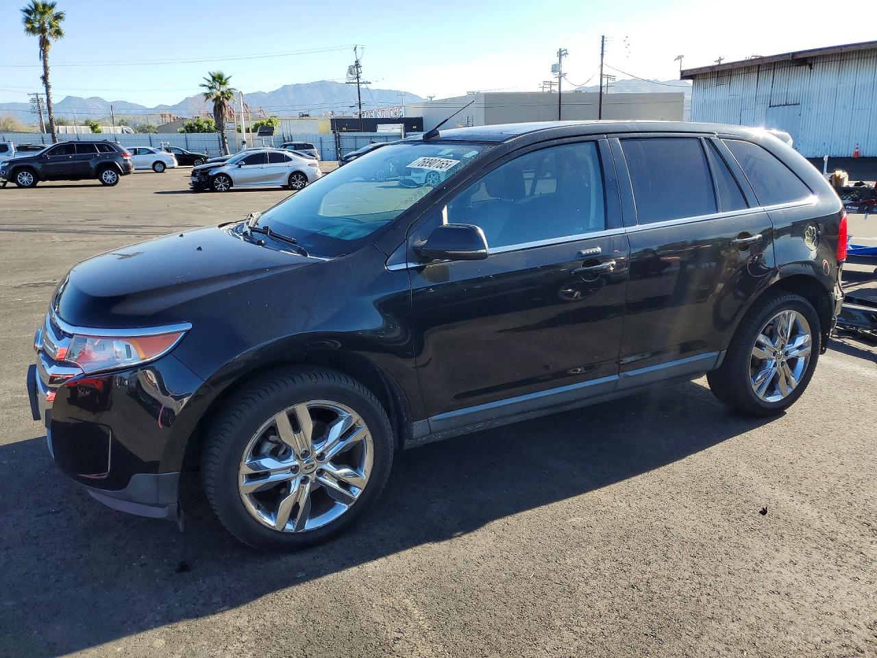 2013 Ford Edge Limited, VIN 2FMDK3KC4DBB21957 — Rear end