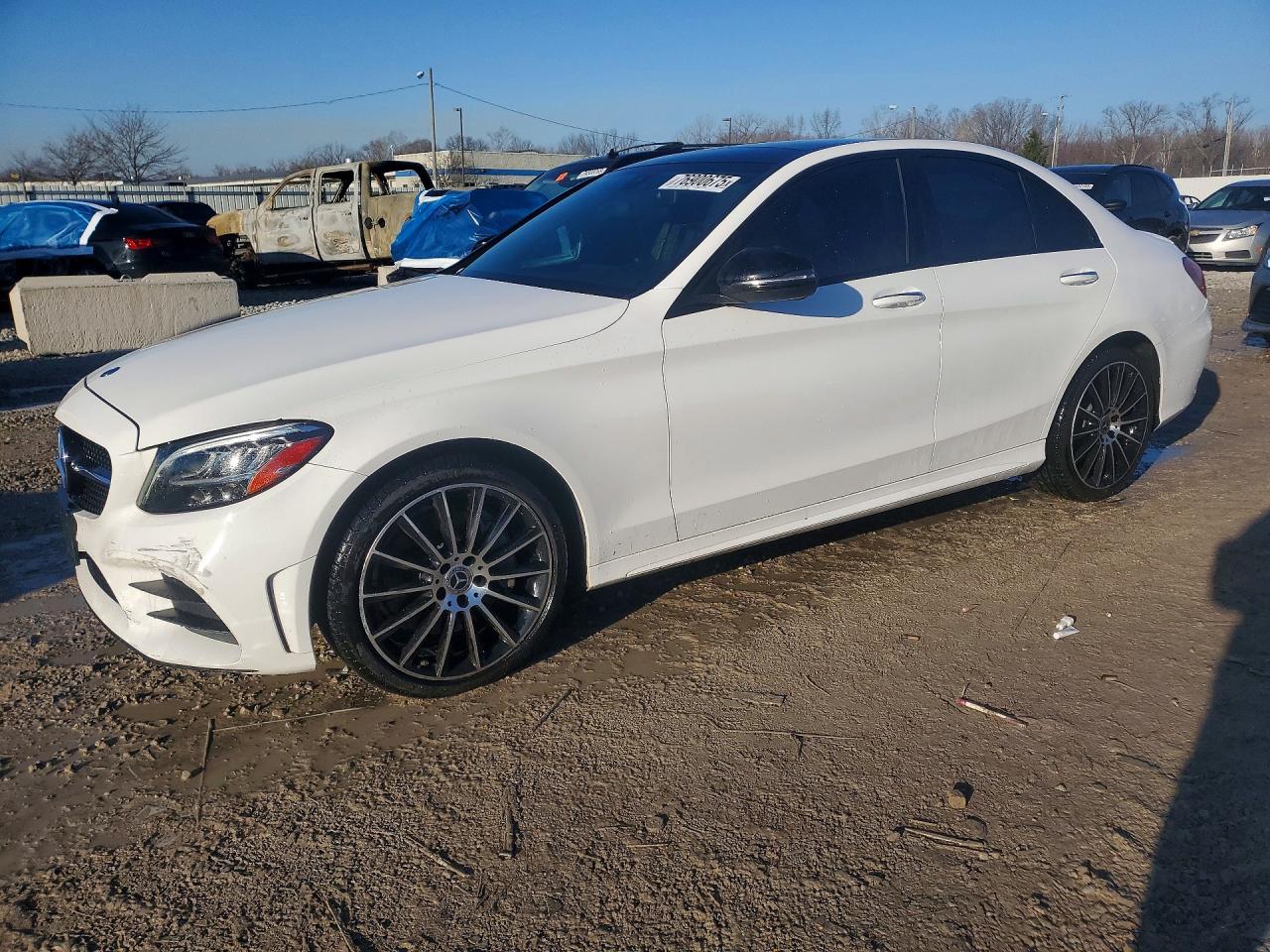 2020 Mercedes-Benz C 300, VIN WDDWF8EB6LR526463 — Vandalism