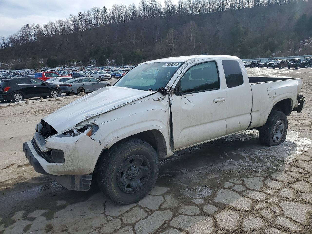 2021 Toyota Tacoma SR, VIN 3TYRX5GN4MT025170 — Rollover