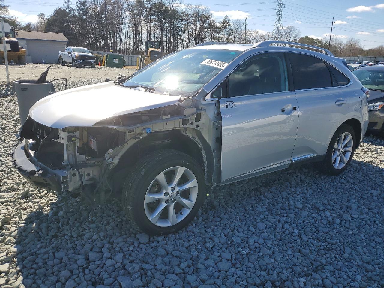 2011 Lexus RX 350, VIN 2T2ZK1BA8BC052588 — Rejected repair