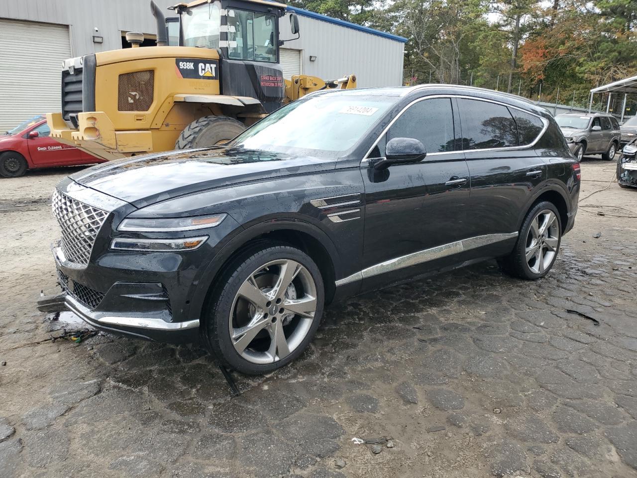 2024 Genesis GV80, VIN KMUHCESC6RU182000 — Front end
